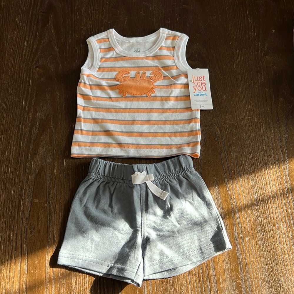 Carters Infant Short Set